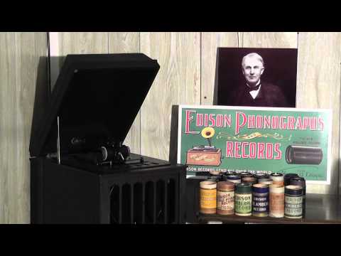 Edison blue amberol cylinder 1990 - Girimeo Polka by the U.S. Marine Band