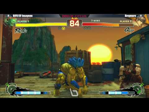 Next Level Battle Circuit 107 - USF4 - Winners Final - Hiro vs PIE Smug / BIFU Insaynne vs Kreymore