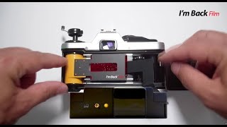 I'm Back社がアナログカメラ用デジタルフィルムカートリッジ、I'm Back