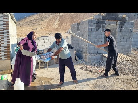 omid returns. From traveling and buying things for the family