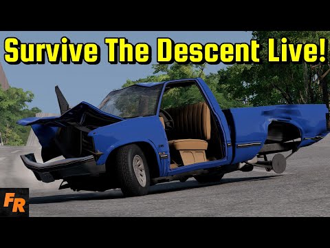 Survive The Descent Live! - BeamNG Drive Multiplayer