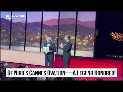 Emozionante discorso di Robert De Niro al festival di Cannes 2025