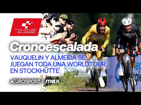 ALMEIDA VS VAUQUELIN EN LA CRONOESCALADA | 8ª ETAPA VUELTA A SUIZA 2025 | VÍDEO RESUMEN Y HIGHLIGHTS