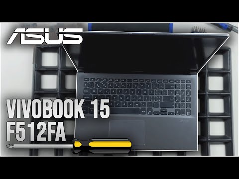 Asus VivoBook 15 F512FA von Innen - RAM, SSD, Akku, Lüfter wechseln