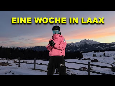 First day on the slopes in Laax & staying in a remote cabin! Vlog 56/52