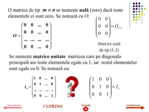 Noțiunea Matrice. Adunarea. Înmulțirea cu un scalar.
