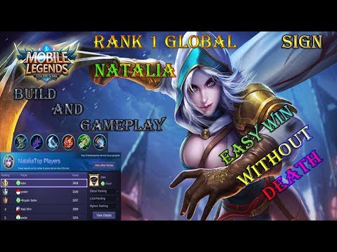 TOP Rank 1 Global Natalia Build And Gameplay New Season 5 Mobile Legends