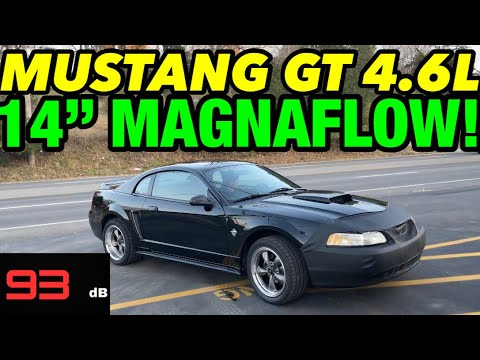 1999 Ford Mustang GT 4.6L V8 w/ 14" MAGNAFLOWS!