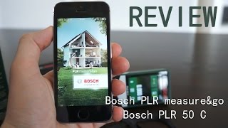 Review: BOSCH PLR measure & go APP mit Laser-Entfernungsmesser PLR 50 C