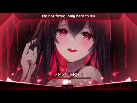 Nightcore - Montero (Harddope & Future Friends & Benlon)(Lyrics)