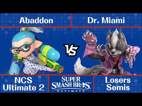 Ultimate Singles - Abaddon (Inkling) vs Dr. Miami (Wolf) - NCS Ultimate 2