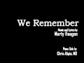 We Remember (Piano Solo) 