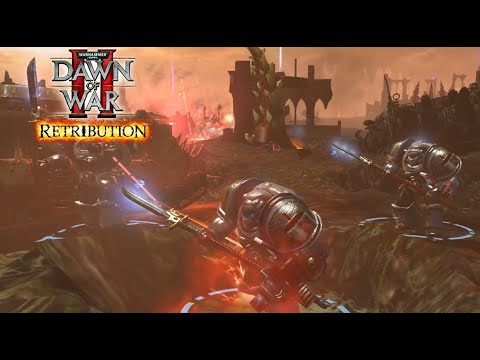 Dawn of war 2 : Retribution Elite mod - Space Marine vs Tyranid vs Chaos