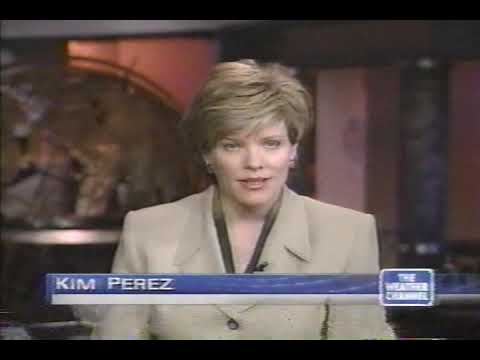 Weather Channel clips including Local Forecasts, 1028 PM - 1036 PM Friday March 20, 1998