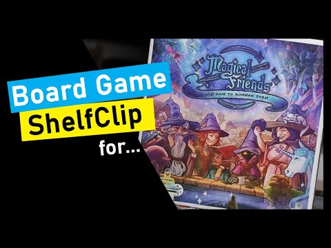 ShelfClips: Magical Friends and how to Summon Them (Short Board Game Preview)