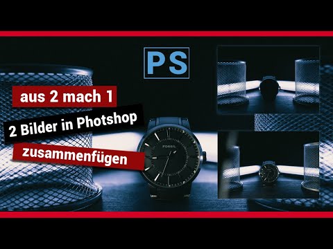 2 Bilder in Photoshop zusammenfügen? Ganz einfach und schnell erklärt! - PS2021