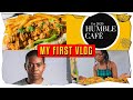 FIRST VLOG + HUMBLE CAFE MUKBANG + A CHAT WITH LINDAH MAJOLA || SOUTH AFRICAN YOUTUBER