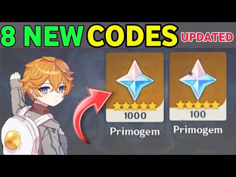 7 NEW GENSHIN IMPACT CODES - GENSHIN IMPACT REDEEM CODES - CODE GENSHIN IMPACT