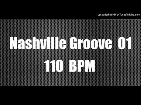 Nashville Groove 110 BPM - Drum Backing Track - Country 01