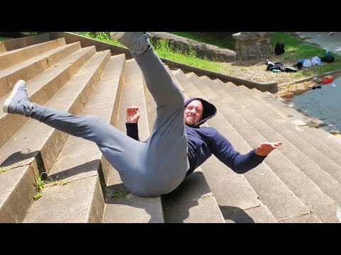 Stunt Man Training - Stair Falls