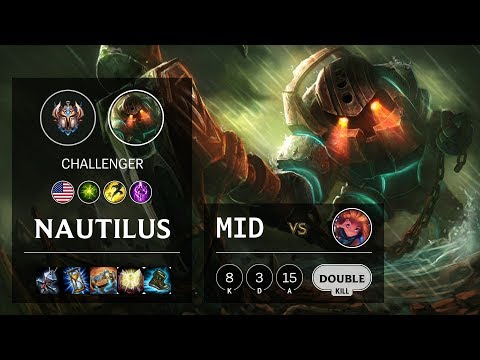 Nautilus Mid vs Zoe - NA Challenger Patch 10.10