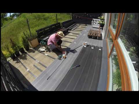 Montaż desek tarasowych Mrs.Polka Dot + Komfort