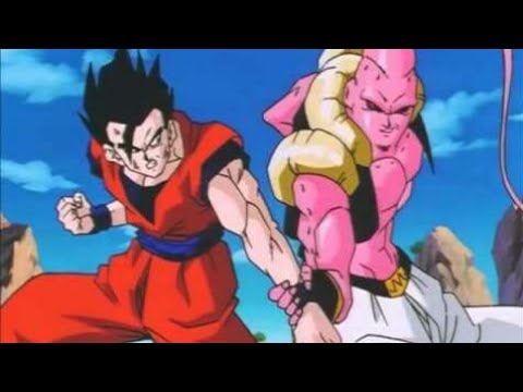 Ultimate Gohan vs Super Buu(Gotenks Absorbed)