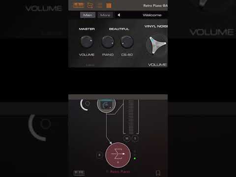 Audiokit Retro piano