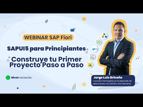 SAP Fiori SAPUI5 para Principiantes: Construye tu Primer Proyecto Paso a Paso
