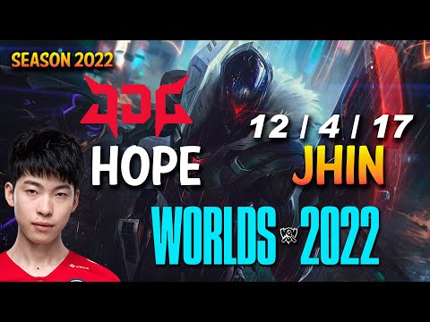 JDG Hope JHIN vs TWITCH ADC - NA Ranked - WORLDS 2022