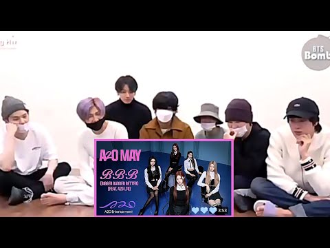 Bts reaction to A20 May B.B.B(Bigger,Badder,Better) mv.......