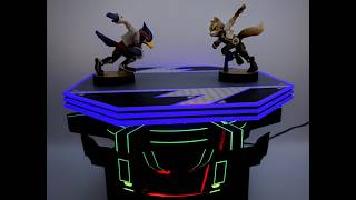 Smash Bros Melee Final Destination Kinetic Amiibo Stand