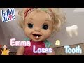 Baby Alive Emma Loses a Tooth! 🦷 | Kelli Maple