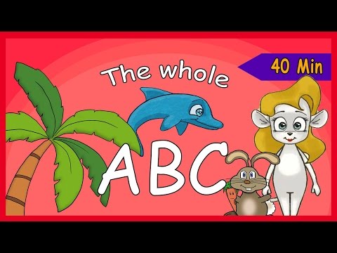 Das ganze ABC In 40 Minuten auf Englisch - Lerne das englische Alphabet