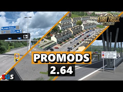 |ETS2 1.46| ProMods 2.64 Update Release! What's new?!