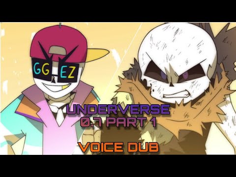 UNDERVERSE 0.7 PART 1 [By Jakei] "BATTLE" FRESH!SANS VS INK!SANS (FAN VOICE DUB)