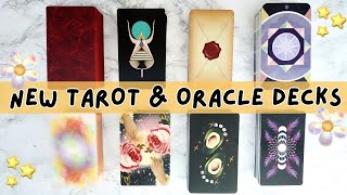 Birthday tarot & oracle decks haul🥳 Unboxing new decks to my collection🙌