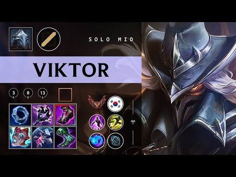 Viktor Mid vs Azir - KR Grandmaster Patch 26.03