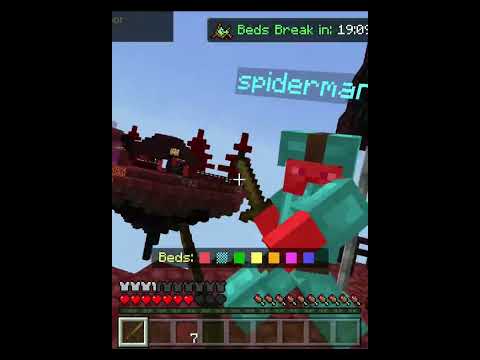 Insane Bedwars and Skywars gameplay in Minecraft!