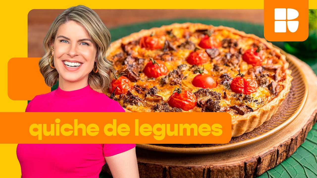 Quiche de legumes (com brócolis e abóbora assados) | Rita Lobo | Cozinha Prática