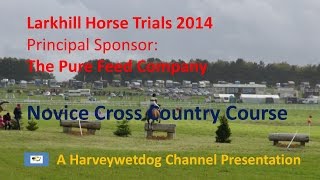 preview picture of video 'Novice Cross Country: British Eventing Larkhill Horse Trials 2014'