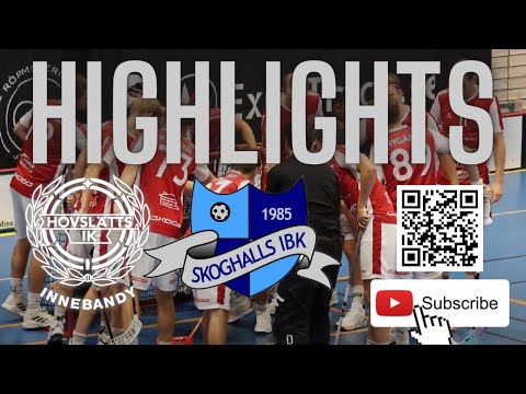 Highlights Hovslätts IK - Skoghalls IBK (Innebandy/Floorball)