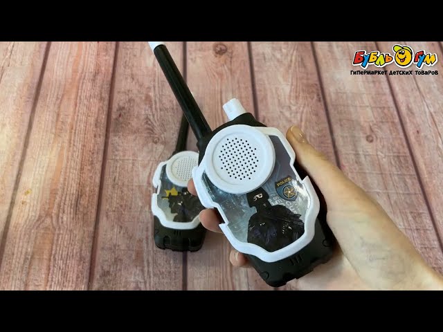 Набор раций Lanson Toys Полиция 2шт - видео