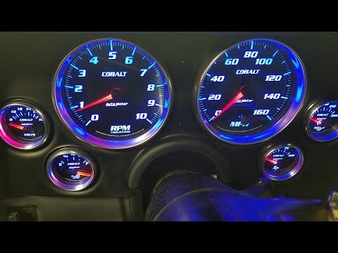 1972 Nova Gets Classic Dash With Autometer Cobalt Gauges Part 1