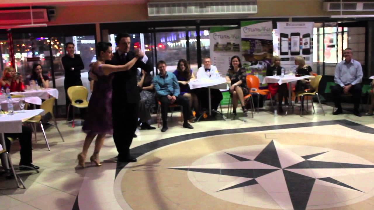 Sergey & Anna Sokhnenko, improvisation, Juan D'Arienzo/H.Maure - Humillacion.