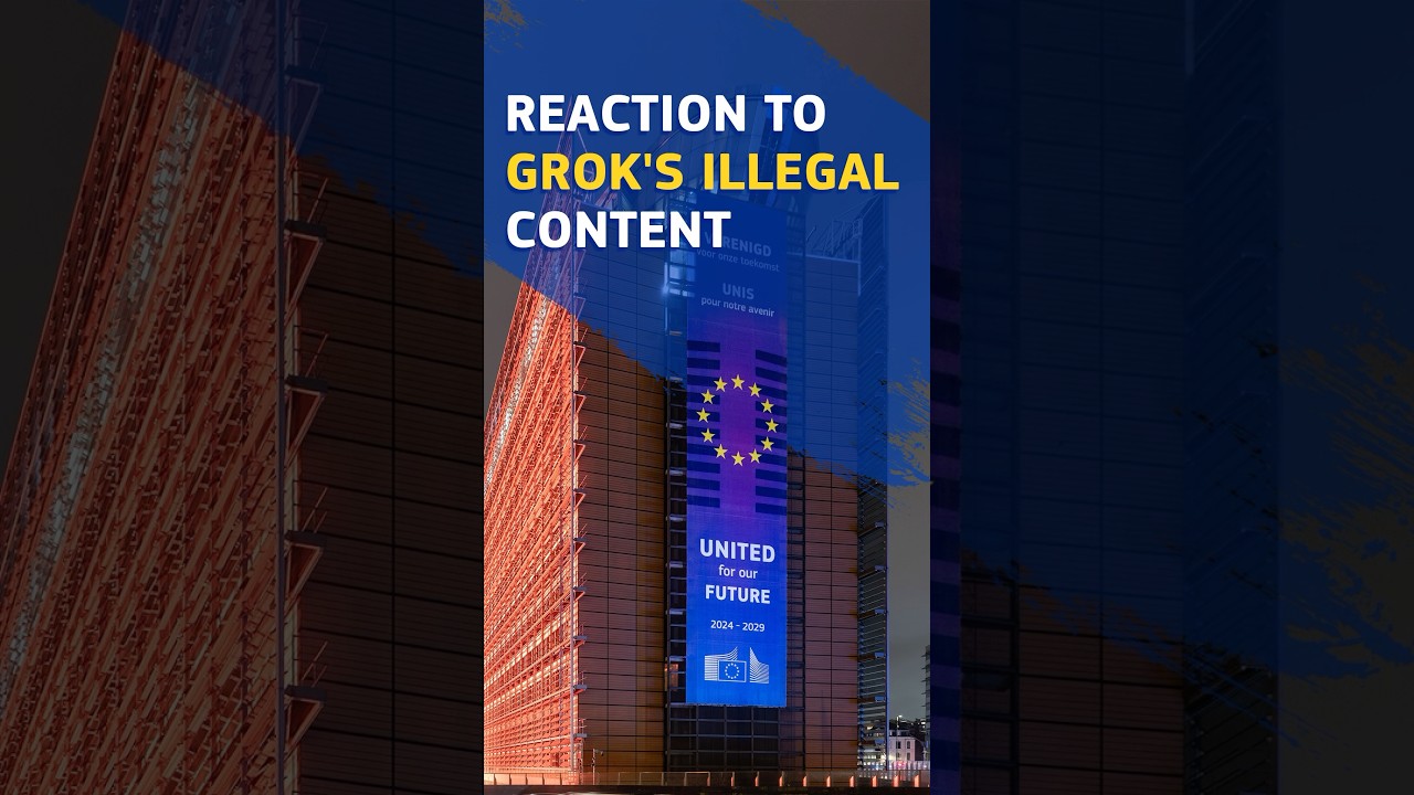 EU's reaction to Grok illegal content