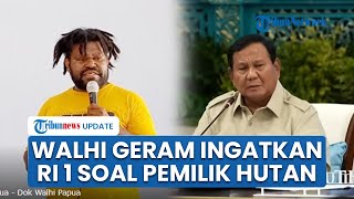 Prabowo Janji Buktikan Papua Ditanami Sawit, WALHI: Hutan Milik Masyarakat Adat, Bukan Tanah Kosong!