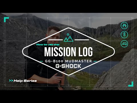 GG-B100 Mudmaster - How to use the Mission Log
