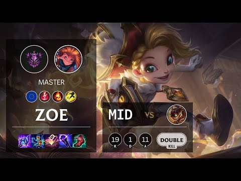 Zoe Mid vs Ziggs - EUW Master Patch 11.20