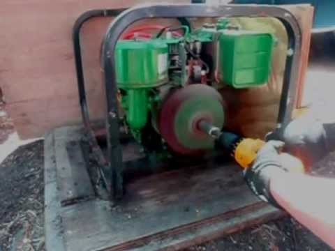 How to convert a generator recoil starter to an electric starter!